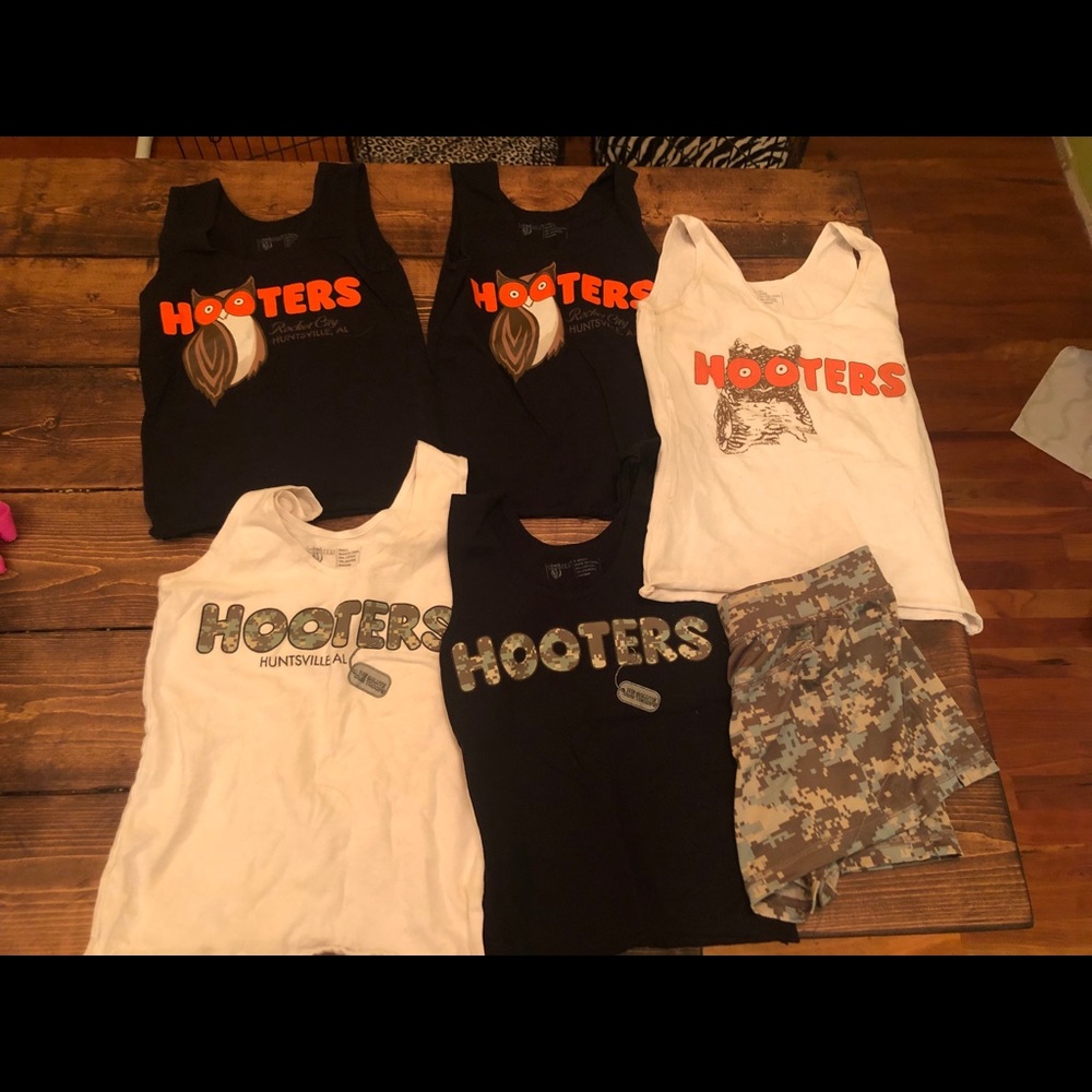 Real hooters uniforms/ tops